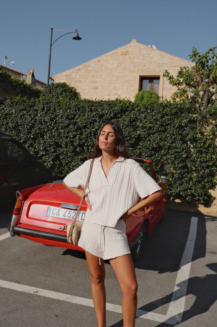 Short Capri SS25 - Natural