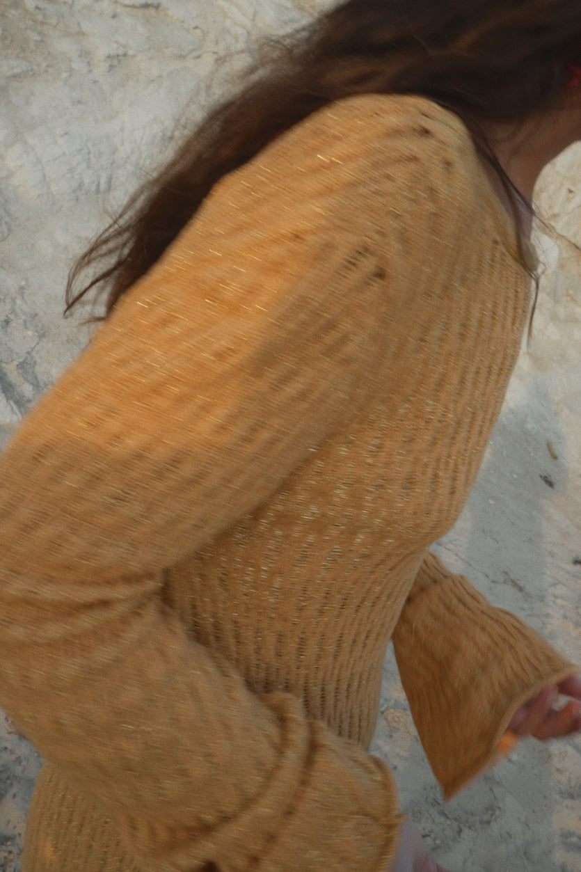 Vestido Firenze SS25 - Mostaza