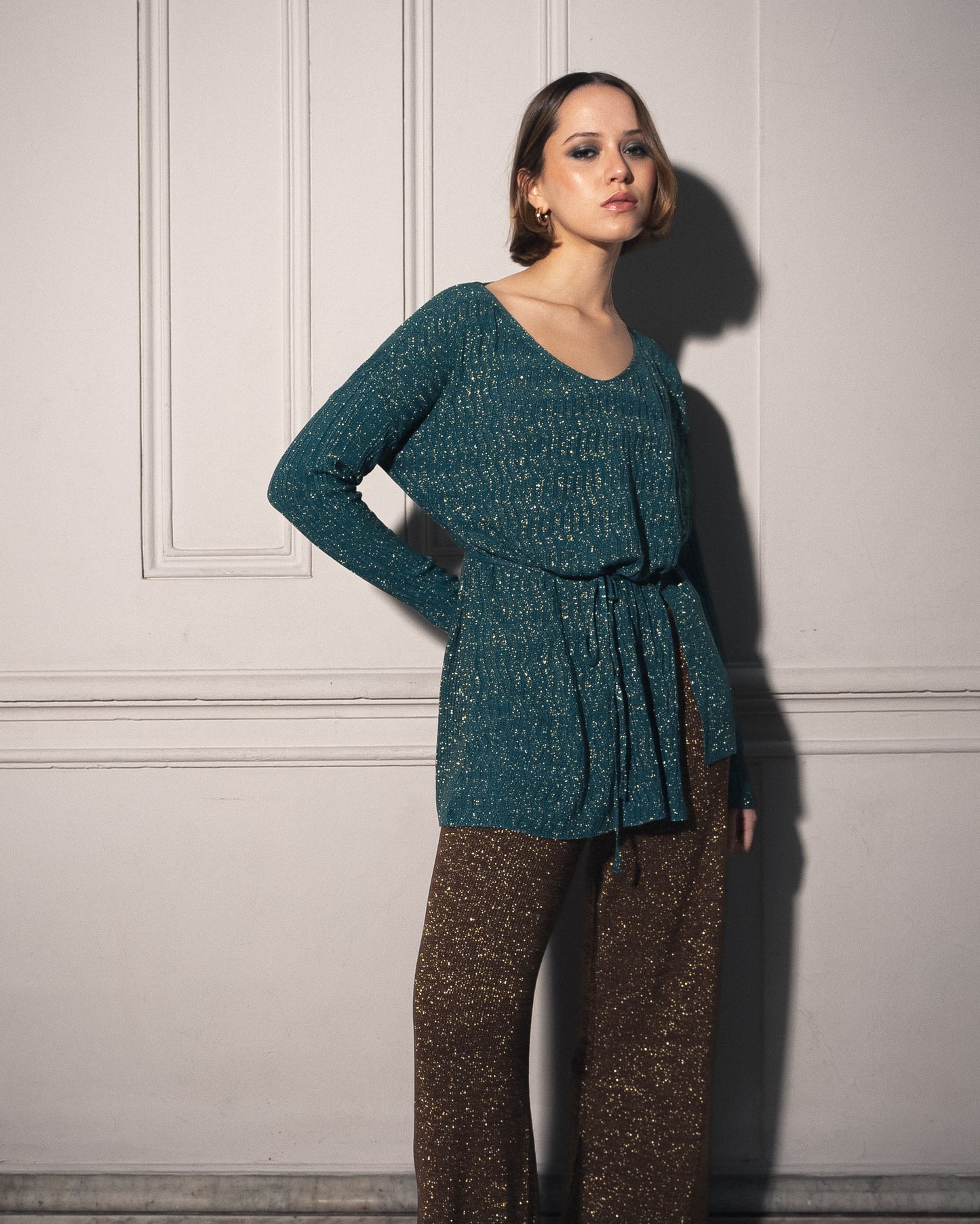 Blusa Melle - Emerald