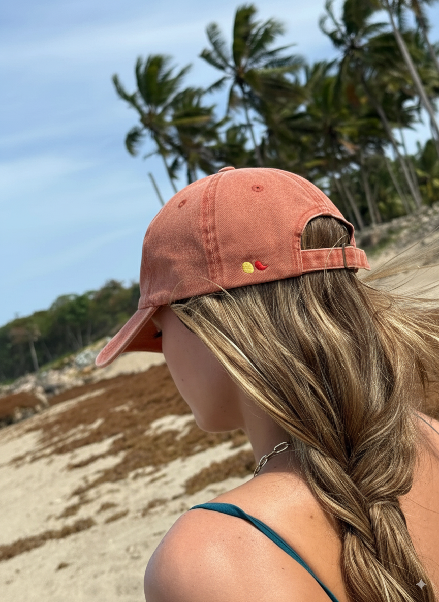 Cap Milo SS26 - Washed Orange