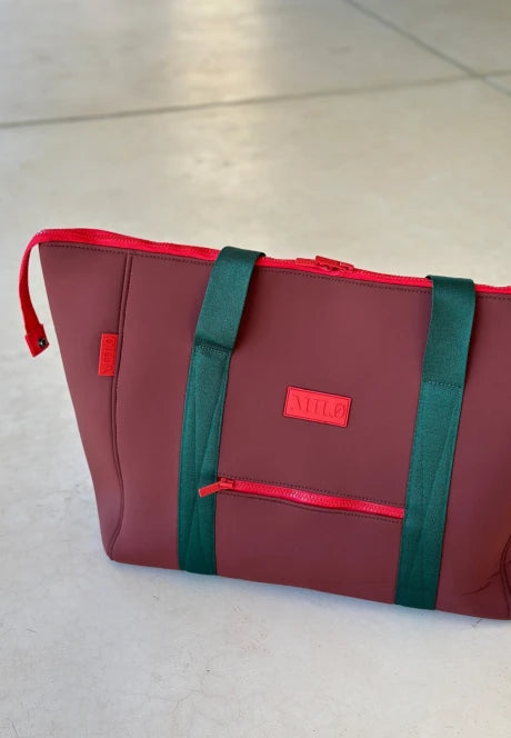 Bolso Zipper - Bordeaux